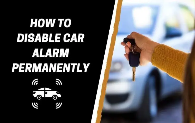 disable car alarm