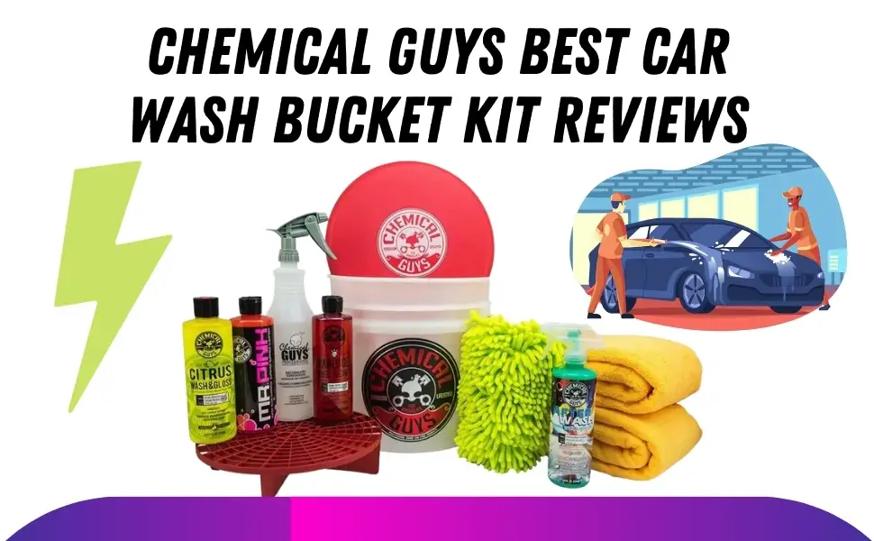 Chemical Guys HOL121 Best Car Wash Bucket Kit (11 Items)