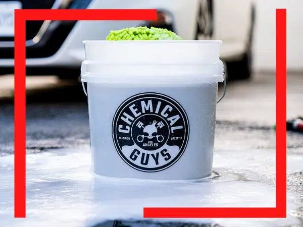 Heavy Duty Metal Bucket Car Wash Bucket Kit