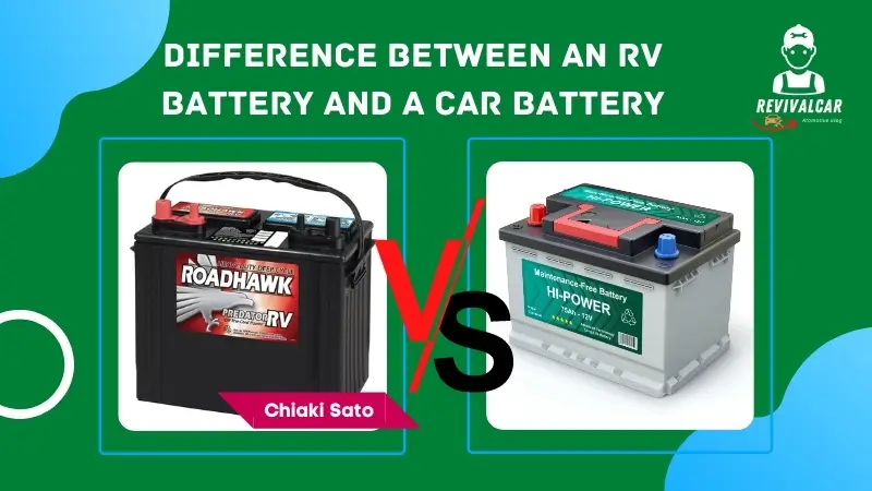 Difference Between a What Is RV Battery and a Car Battery?