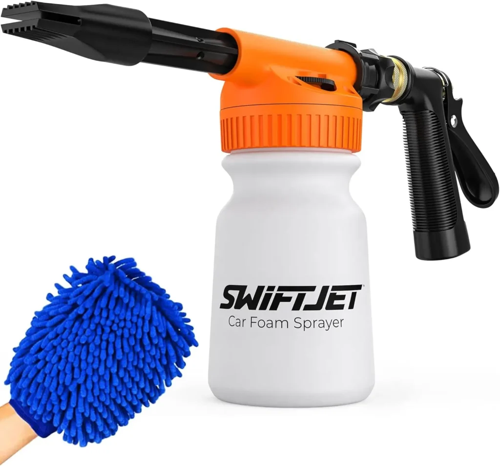 Top Best Car Wash Foam Gun For Garden Hose Reviews With Scores SwiftJet foam gun review 2