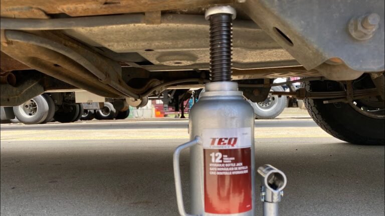How to Use a Bottle Jack