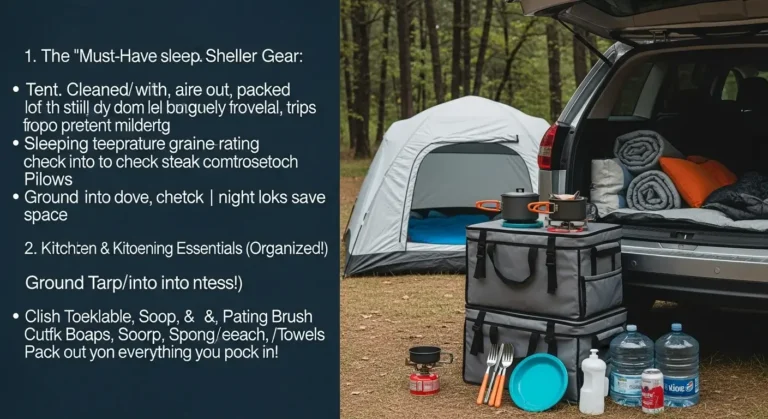 How to Pack Gear for Car Camping: Ultimate Checklist