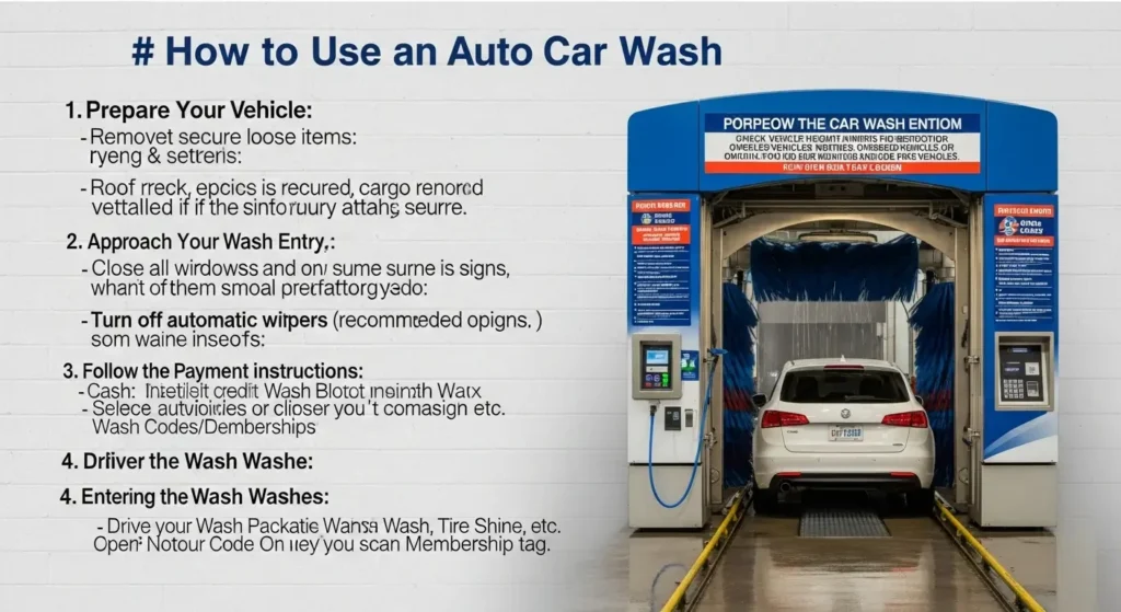 How to Use Auto Car Wash